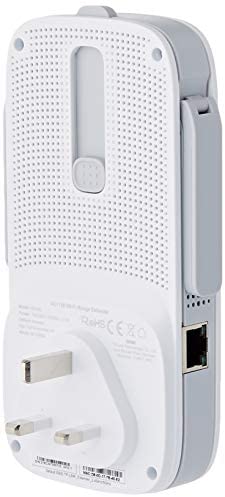 TP-Link AC1750 Universal Dual Band Range Extender, Broadband/Wi-Fi Extender, Wi-Fi Booster/Hotspot with 1 Gigabit Port and 3 External Antennas, Built-in Access Point Mode, UK Plug (RE450) WP Smart Home