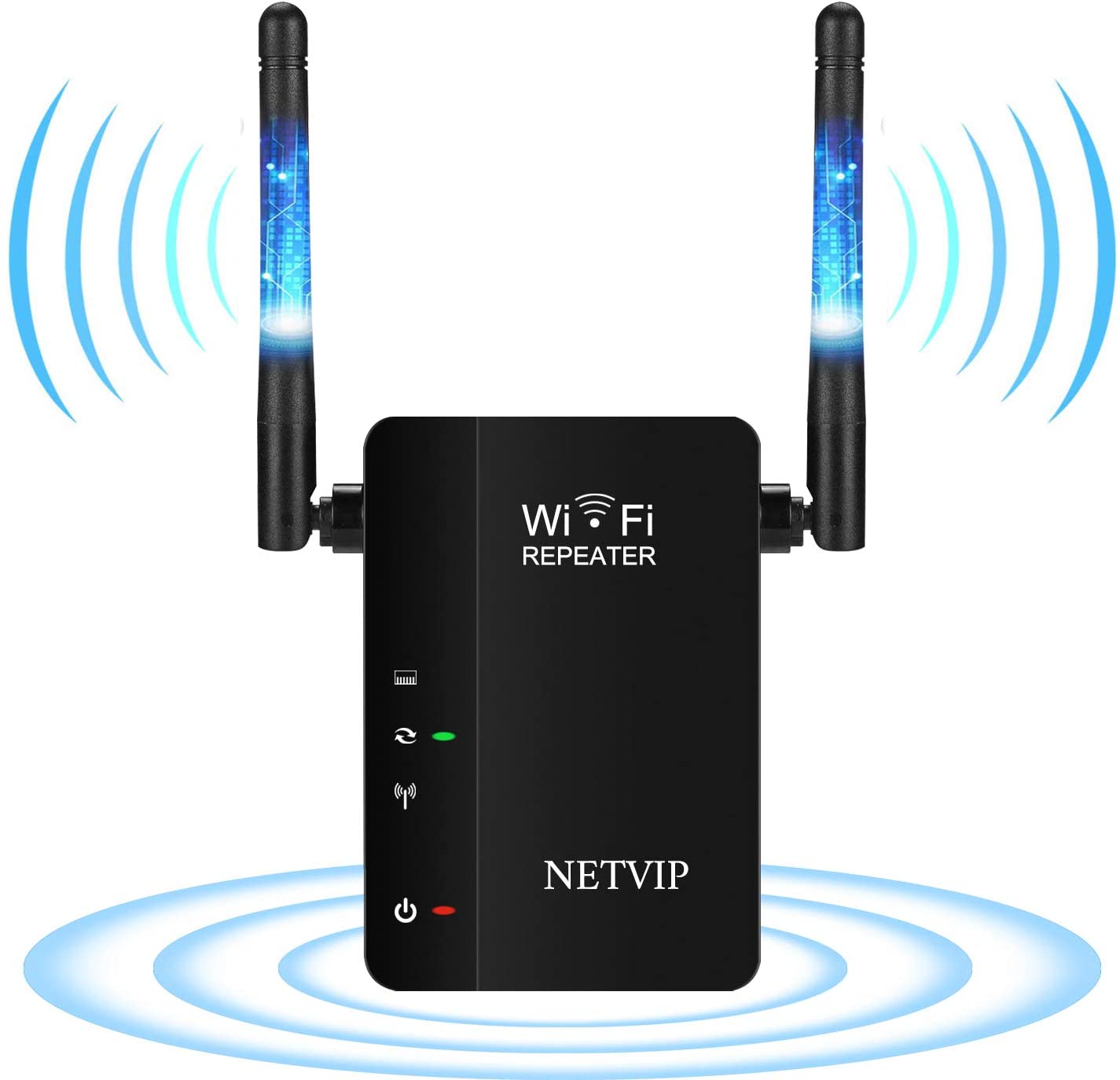 NETVIP Wifi Extender Wireless Repeater WiFi Booster 300Mbps 2.4GHz,AP