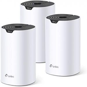 TP-Link Deco S4 AC1200 Whole-Home Mesh Wi-Fi System, Qualcomm CPU, 867Mbps at 5GHz+300Mbps at 2.4GHz, MU-MIMO, Beamforming, Work with Amazon Echo/Alexa, Pack of 3