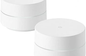 Google Mesh Wi-Fi Router Whole Home System, White, Pack of 2