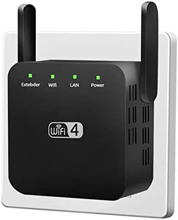 RBNANA WiFi Range Extender, 300Mbps WiFi Extender Booster, 2.4GHz WiFi Repeater Wireless Signal Booster, Wi-Fi Bridge, Easy to Set Up, UK Plug WP Smart Home