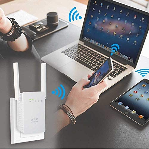 Casiz wifi booster, Wifi Repeater Wireless Range Extender Amplifier Wireless 300Mbps Mini Signal Booster for High Speed Long Range Optimal WiFi Performance WP Smart Home