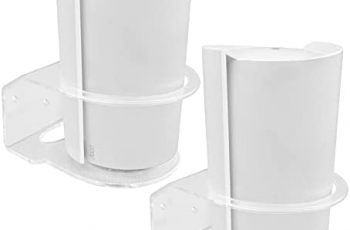 UIQELYS Wall Mount for TP-Link Deco Tri-Band WiFi 6 Mesh System(Deco X90), Sturdy Bracket Stand Holder for Whole Home Mesh WiFi System (2Pack)