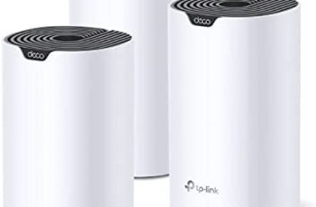 TP-Link Deco S7 AC1900 Whole Mesh Wi-Fi System, Dual-Band with Gigabit Ports, Coverage up to 5,600 ft2, Connect up to 150 devices, 1.2 GHz CPU, Work with Amazon Alexa, Parental Controls, Pack of 3